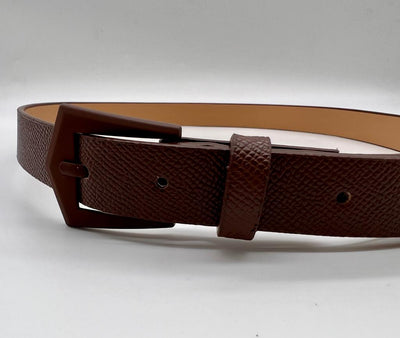 Unico - Cinturon Unicolor  Marron