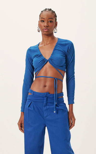 Mia Bakana - Dimy - Blusa con Escote Entallado