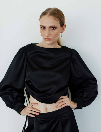 Rotunda - Blusa Riva Black