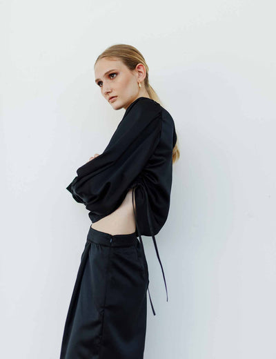 Rotunda - Blusa Riva Black