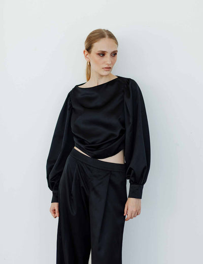 Rotunda - Blusa Riva Black