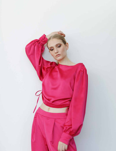 Rotunda - Blusa Riva Fuchsia