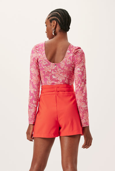 Mia Bakana - Dimy - Body Rosa Estampado