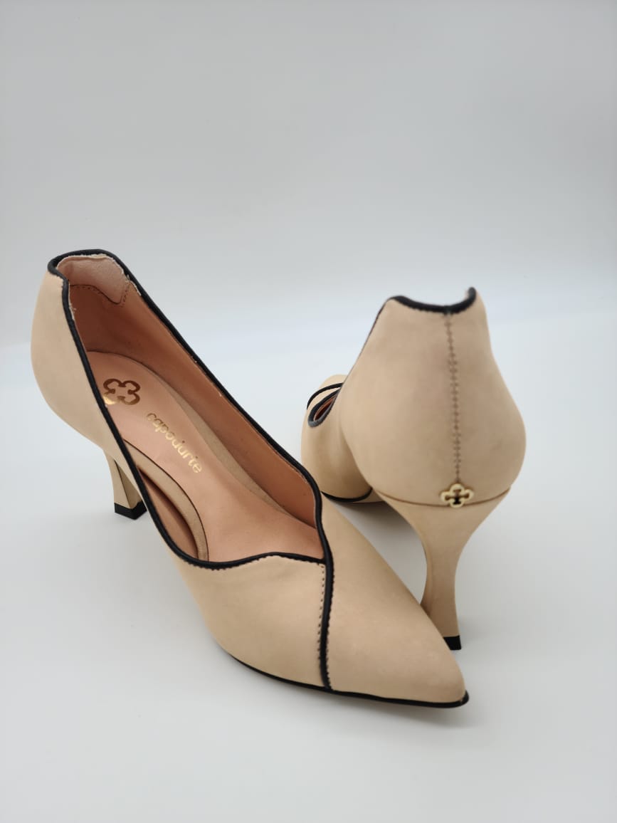 Capodarte - Zapato de Nobuck Rosa