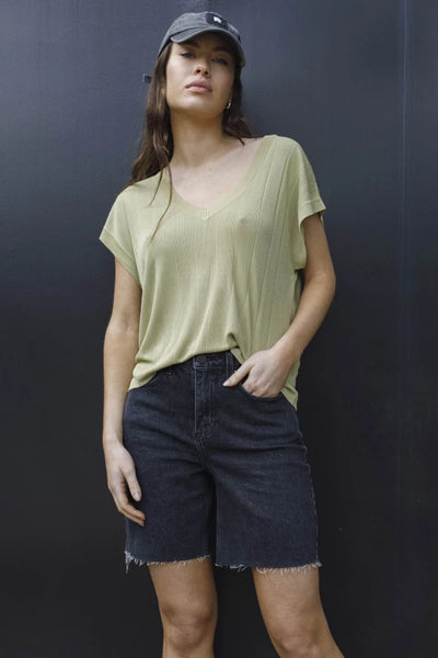 Rotunda - Remera Anina Pistacchio