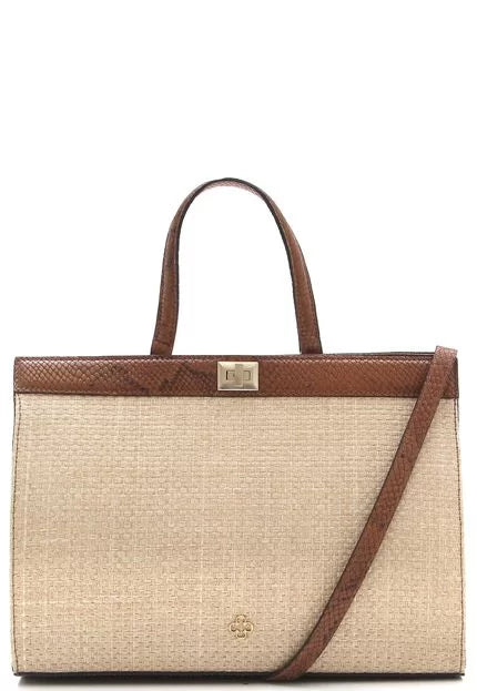 Capodarte -  Bolso Capodarte Cobra Beige