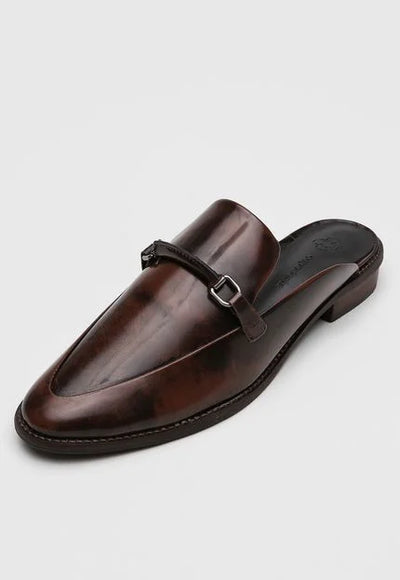 Capodarte - Zapato Mule Tabacco