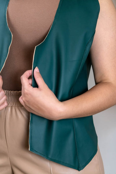 Mckenzie - Chaleco Eco Cuero