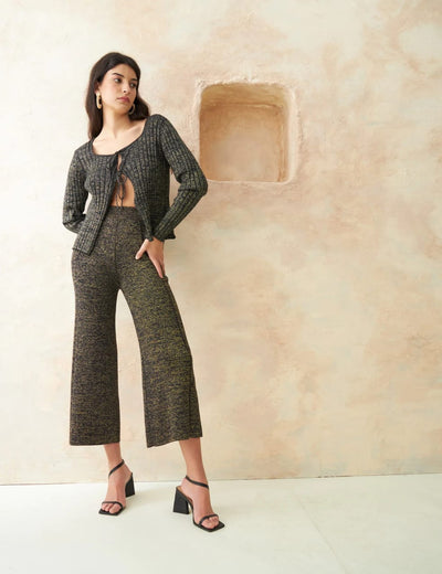 Rotunda - Cardigan Tempe Shiny Black