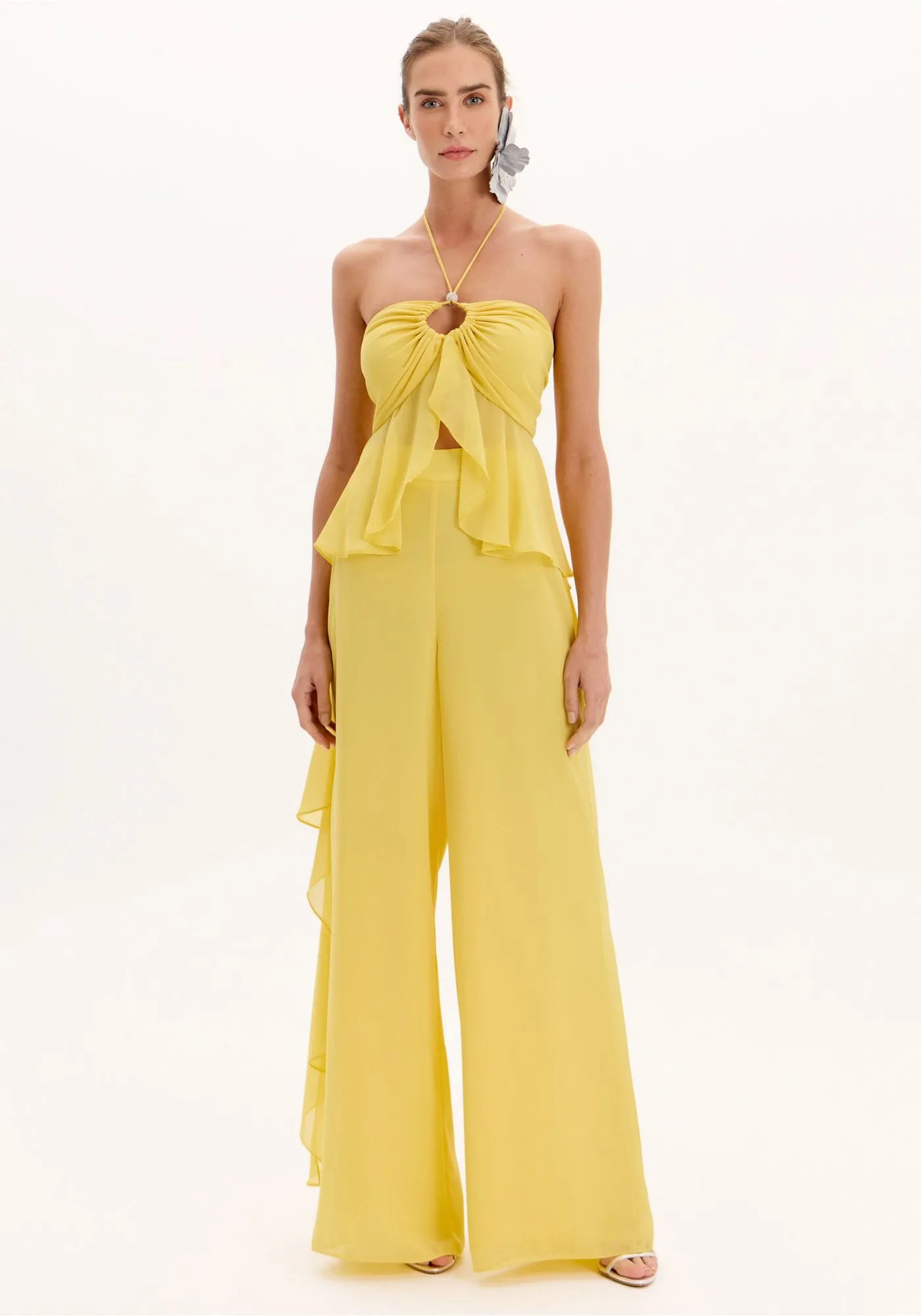 CINNTRE - Pantalon Amarillo