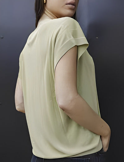 Rotunda - Remera Anina Pistacchio