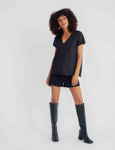 Rotunda - Blusa Araceli Black