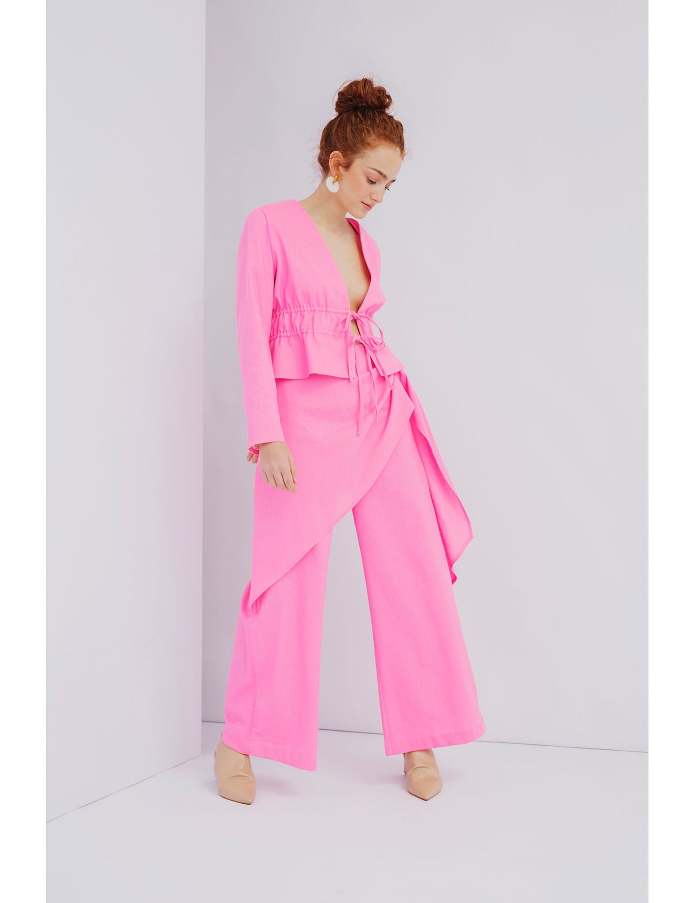 Rotunda - Pantalon Vous Pink