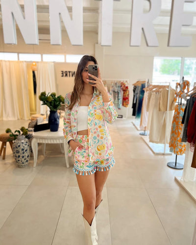 CINNTRE - Short Estampado