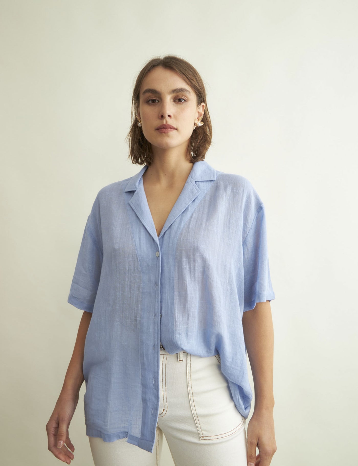Rotunda - Blusa Kiza Light Blue