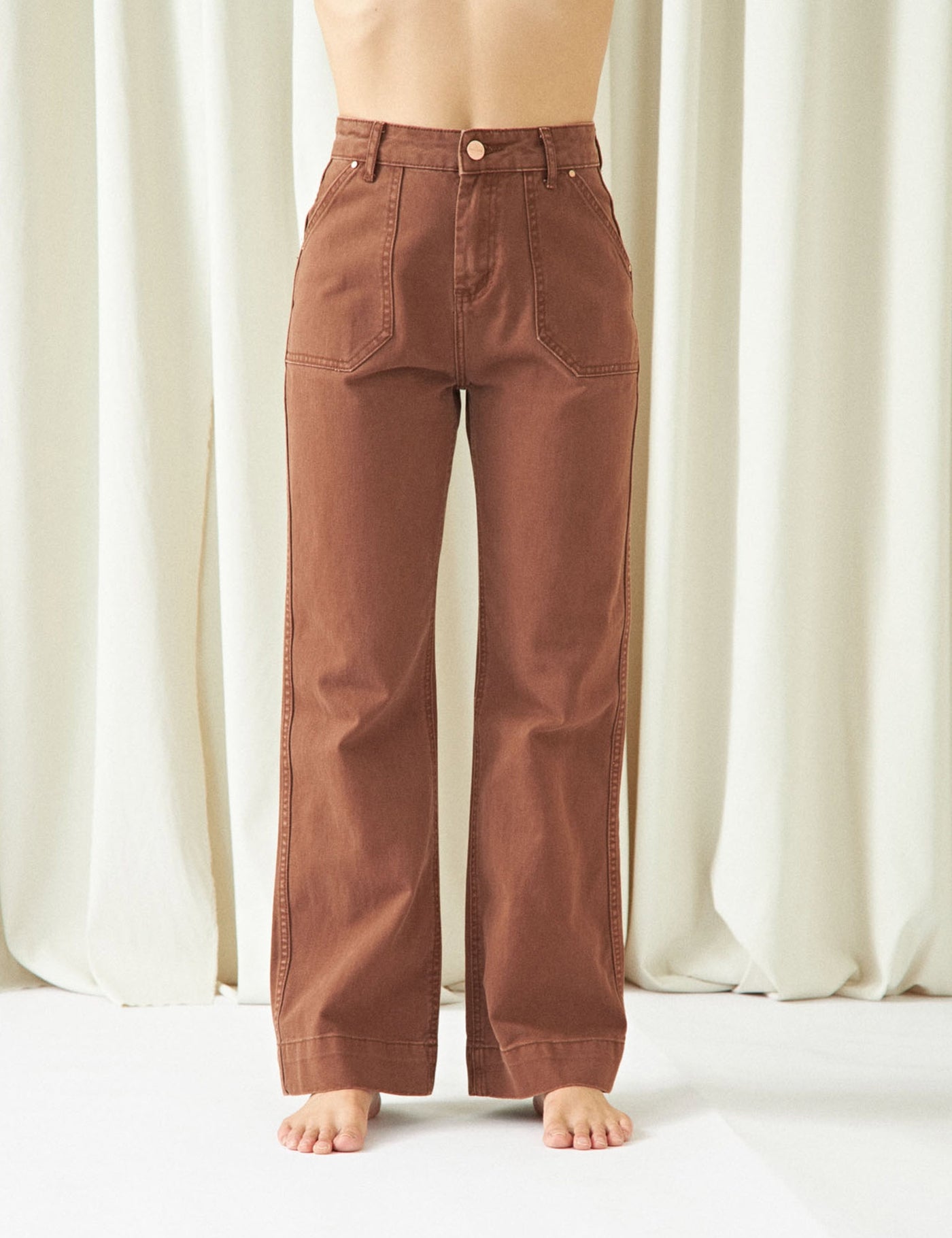 Rotunda - Jeans Lepant Tan