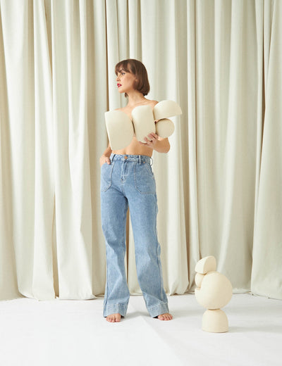 Rotunda - Jeans Lepant Light Blue