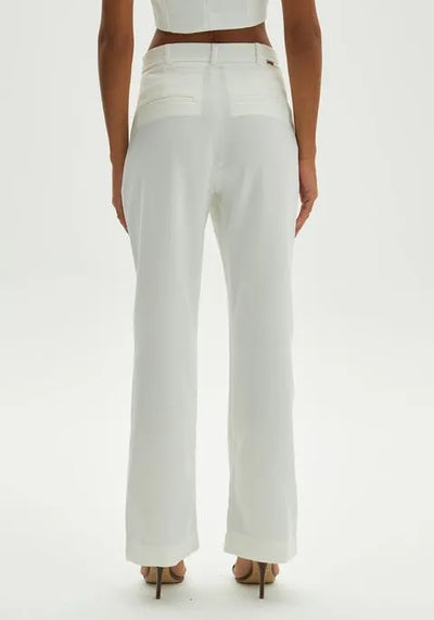 CINNTRE - LancaPerfume - Pantalon Sastrero Blanco