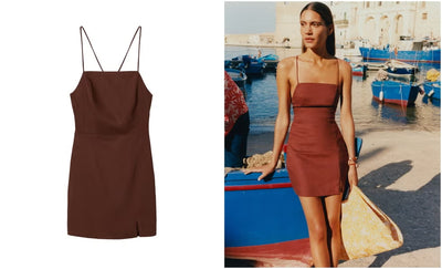 MNG - Vestido Crossy