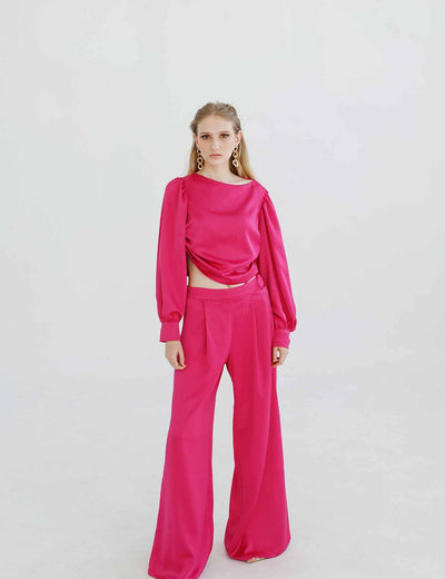 Rotunda - Pantalon Nimma Fuchsia