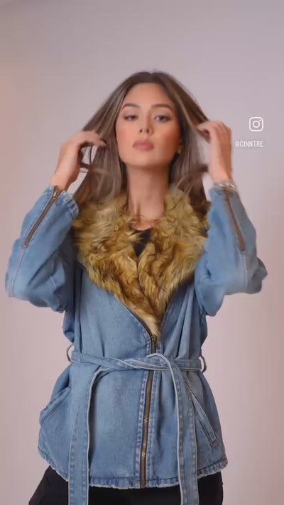 CINNTRE - LancaPerfume - Chaqueta de Jeans