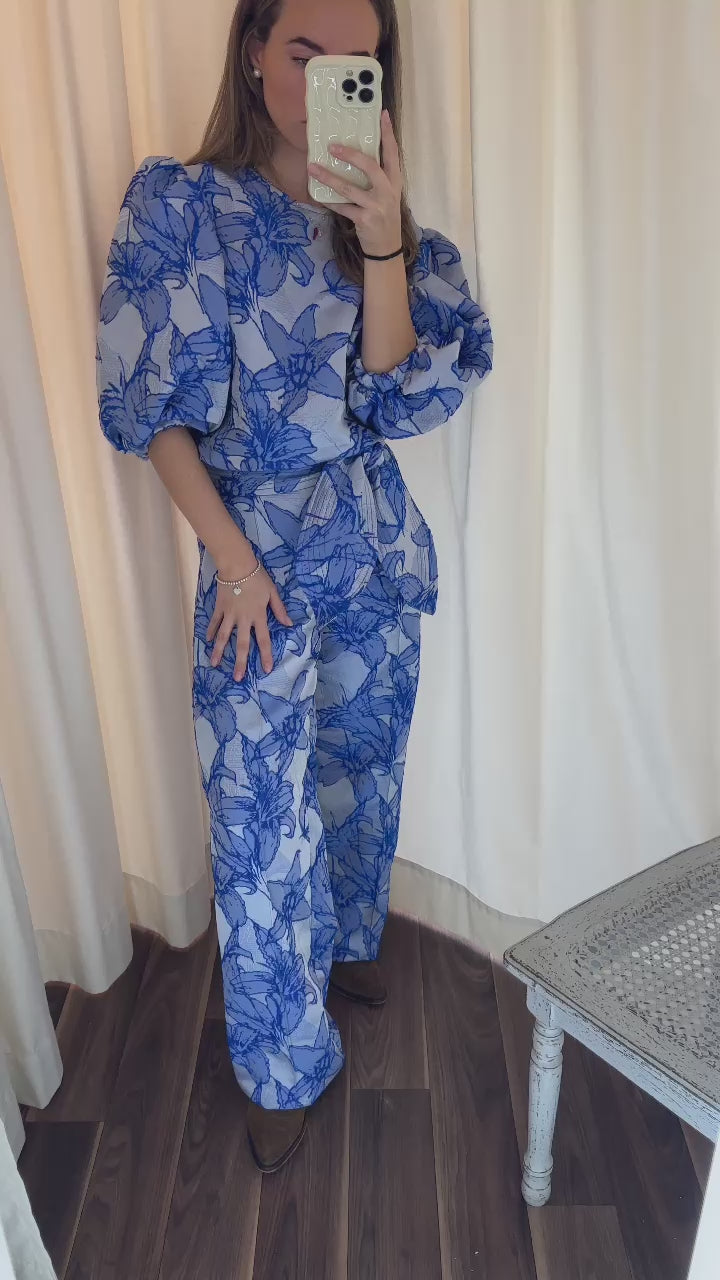 Casabianca - Conjunto Camila Brocato Azul