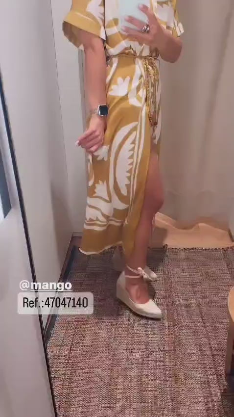 MNG - Vestido Oliva
