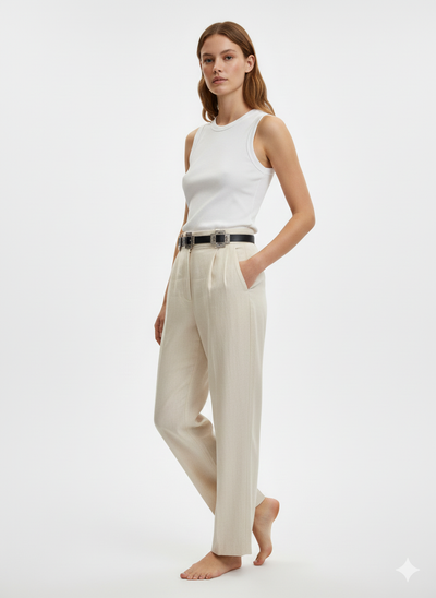 Unico - Cinturon con hebilla en cruz