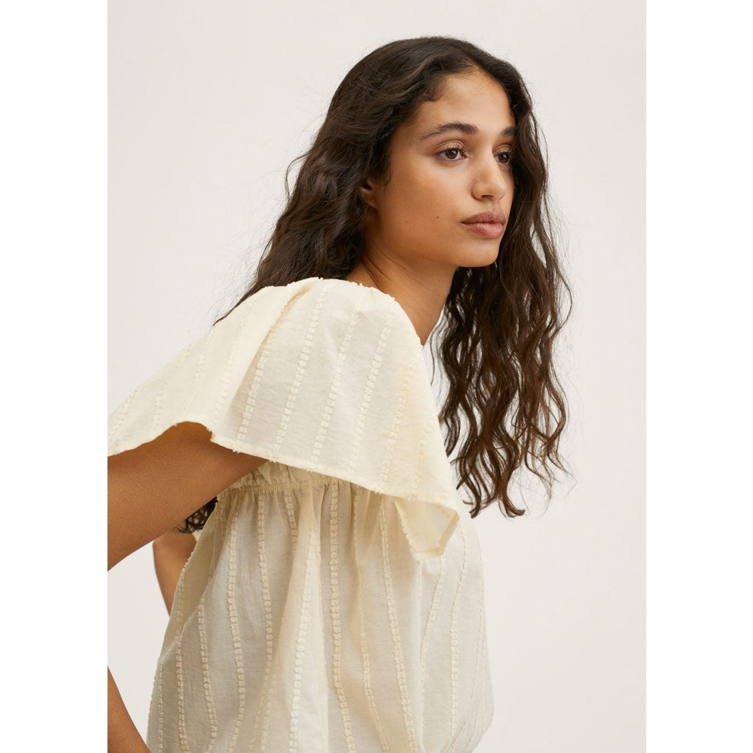 MNG - Blusa 100% algodón