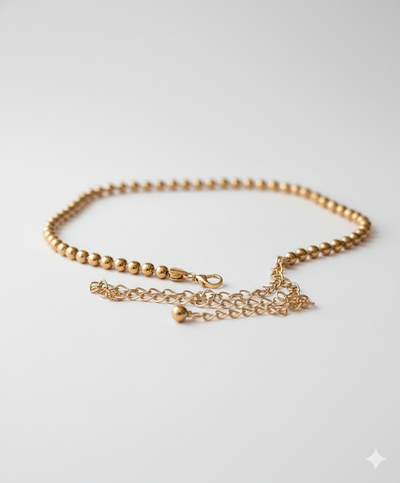 Unico - Cinturon Metal Dorado