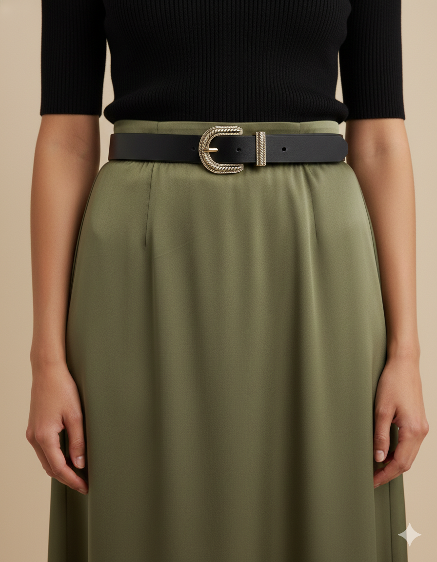 Unico - Cinturon Hebilla oval