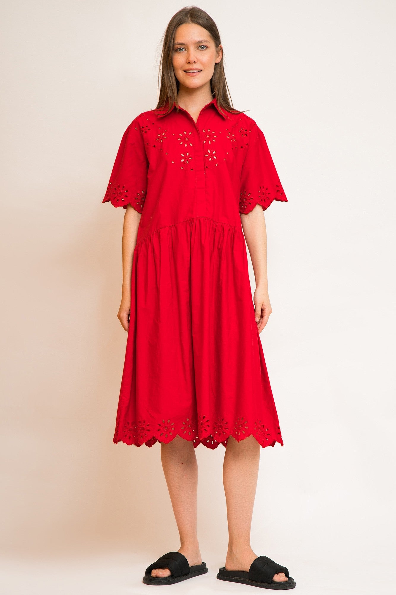 MNG - Vestido Camisero Cloud-h