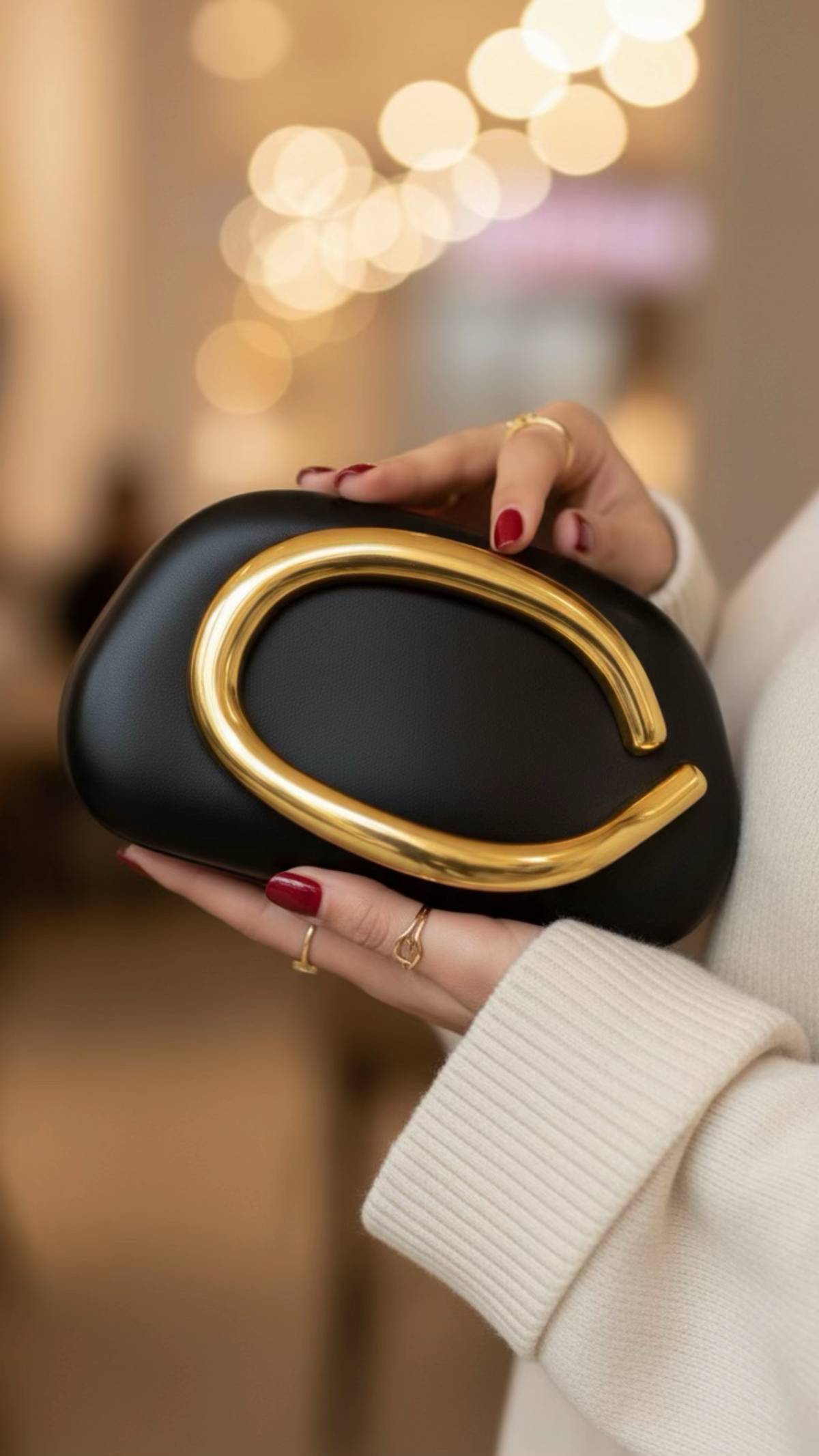 essentials - Clutch Forever Miyin Negro