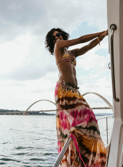 CINNTRE - Falda Tie Dye