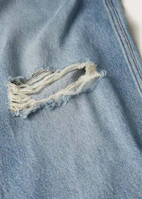 Mango - Jeans tapered tiro alto. Estilo Oversize LIMITED EDITION