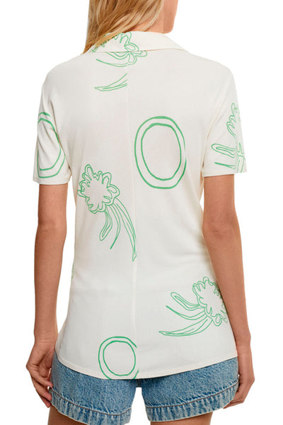 Parfois - Camisa estampada con manga corta