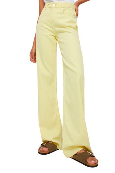 Parfois - Jeans Amarillo hechos de lyocell y algodón