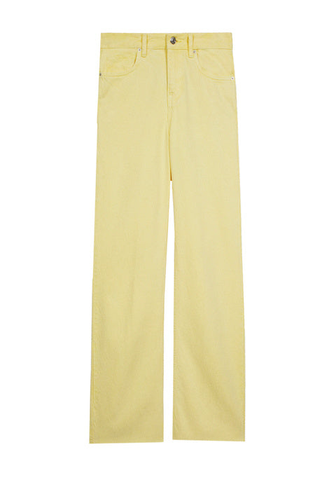 Parfois - Jeans Amarillo hechos de lyocell y algodón