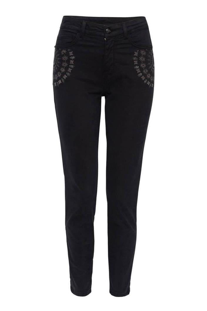 Desigual -  Pantalones Gyantse Negro