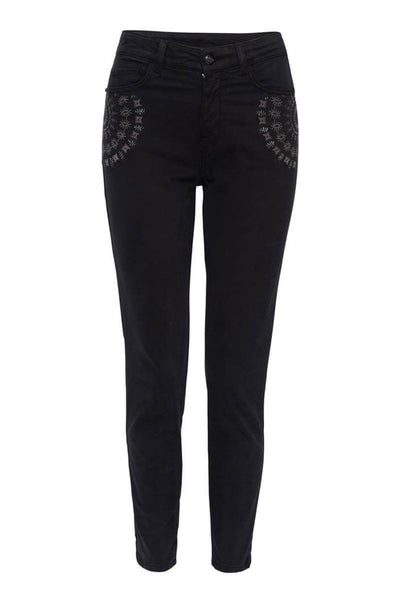 Desigual -  Pantalones Gyantse Negro