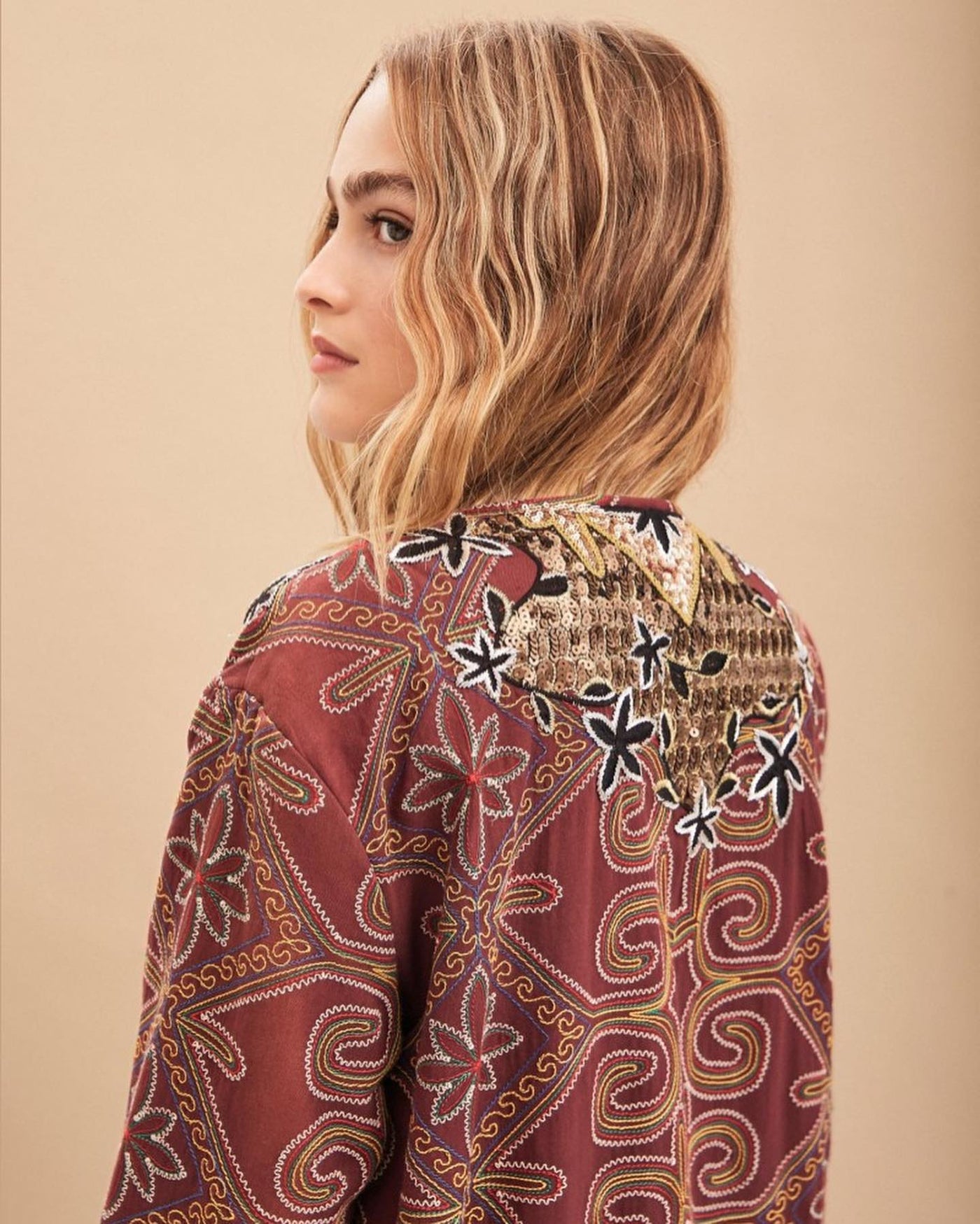 Rapsodia - Saco Sete Bordado