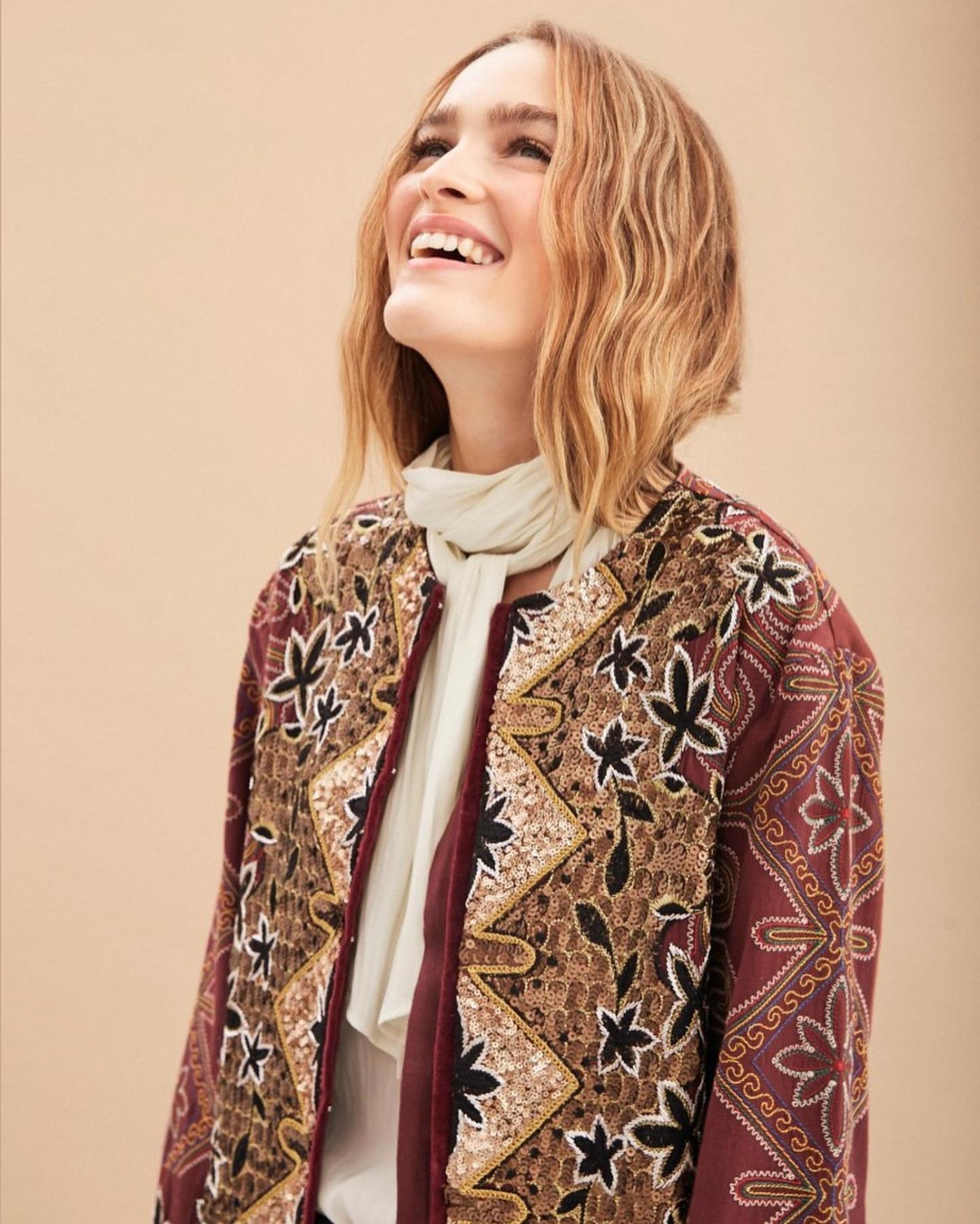 Rapsodia - Saco Sete Bordado