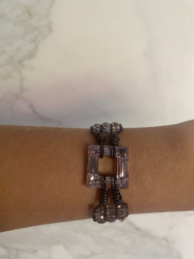 Pret a Porter - Pulsera Cuero Con Cuentas