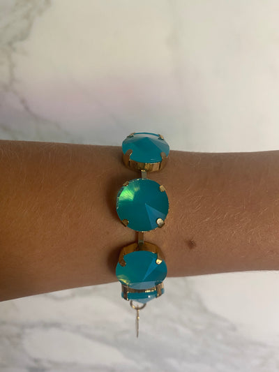 Pret a Porter - Pulsera Bijouterie Con Piedras Medianas