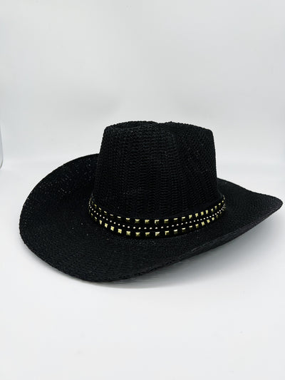 essentials - Sombrero Playero con Tachas