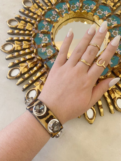 Rapsodia - Set de 3 anillos Dorados