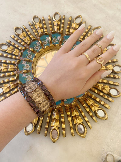 Rapsodia - Set de 3 anillos Dorados