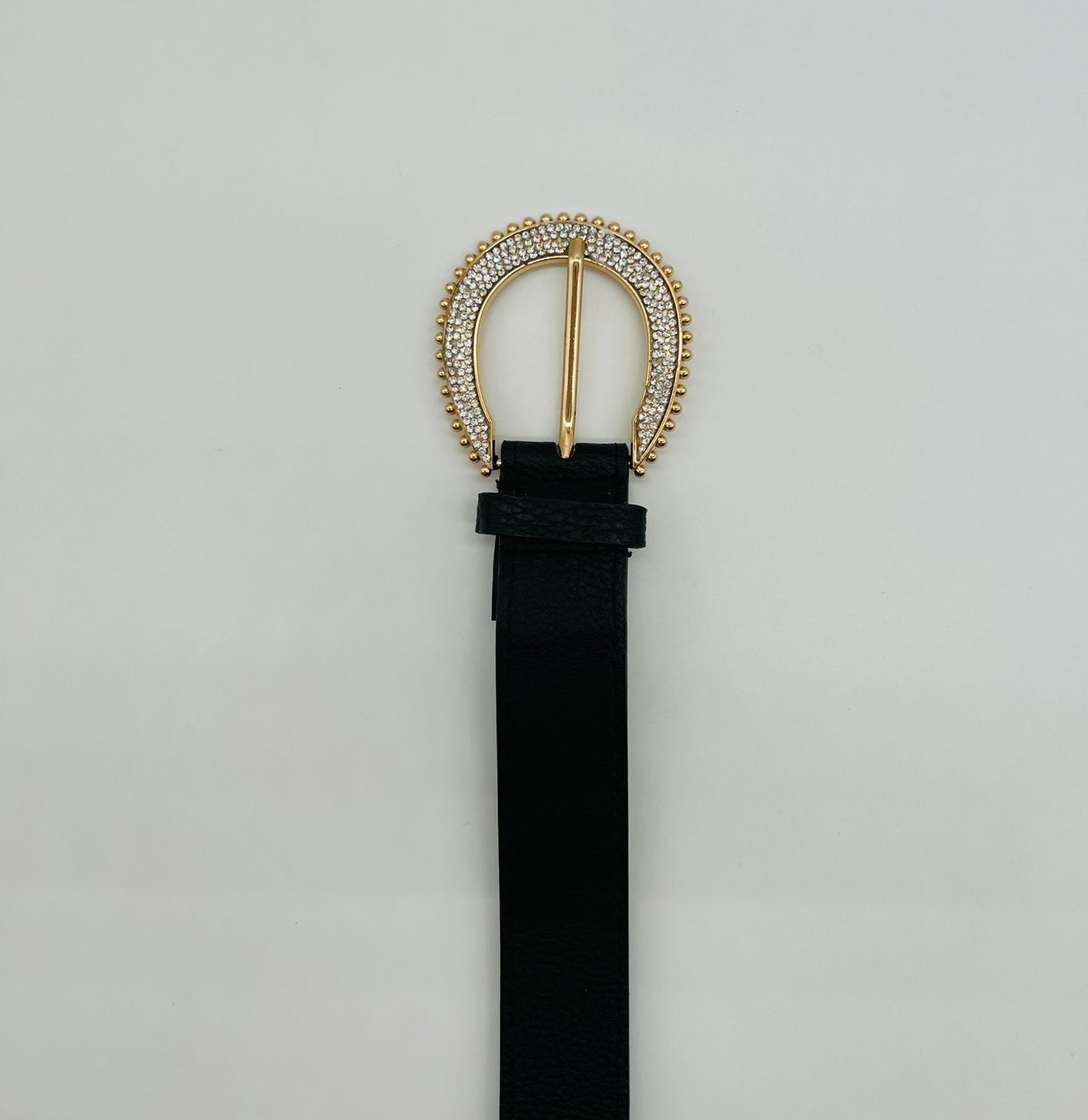 Unico - Cinturon Hebilla de Metal con strass