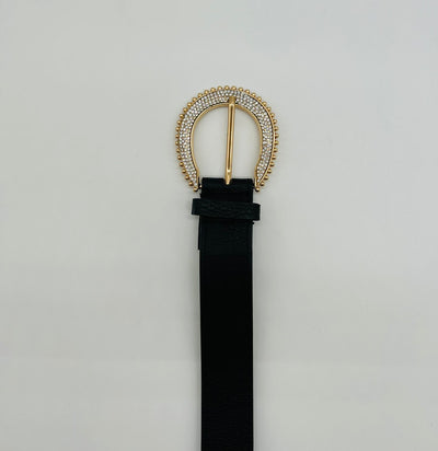 Unico - Cinturon Hebilla de Metal con strass