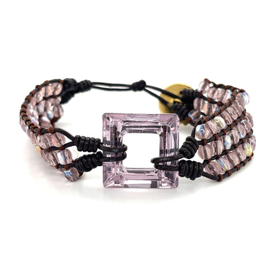 Pret a Porter - Pulsera Cuero Con Cuentas